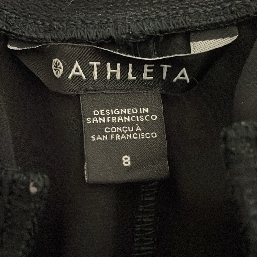 Athleta ENDLESS HIGH RISE CARGO PANT Black 8 - Picture 6 of 7